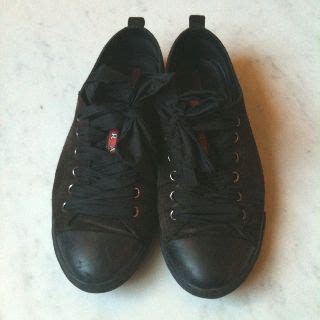 vintage prada ribbon lace shoes